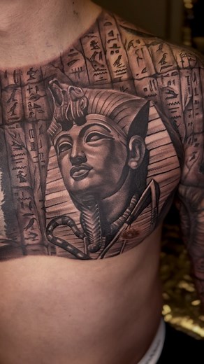 King Tut #pharaoh @ron_garciatattoo 歡迎預約 桃園市八德區五福街16號 No. 16, Wufu Street, Bade District, Taoyuan City #taiwan #rongarciatattoo #thelokalrecipe #taoyuan #dylantattooofficial #dylantattoo #inked #art #tattoo #palawanink | Chico Sarayba