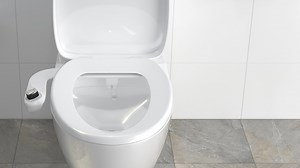 Embrace the bidet with 32% off a slim seat attachment with dual nozzles