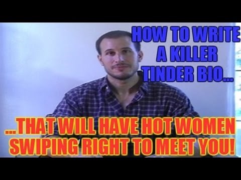 Tinder Bumble & Happn Dating App Bio - How to Write a KILLER Profile that Attracts Women