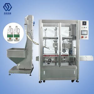 [Hot Item] Auto Heat Press Cap Machine Bench Bottle Capper Bottling Filling and Capping Machinery Machine