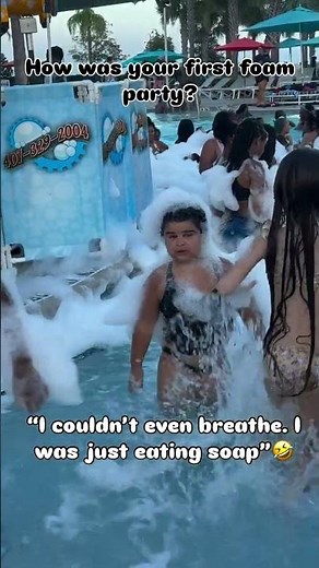 Epic Foam Party Madness 😂😂 Unbelievable Family Fun! #foam #foamparty #fyp #party #funny #family