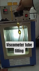 Viscometer filling || ASTM D445 Practice || Viscometer Tube