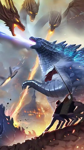 Why does Godzilla target Scylla and Tiamat instead of other monsters? #fyp #foryou #foryoupage #godzillavskong #scifi #godzilla #scylla #tiamat