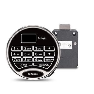 [Hot Item] Electronic Safe Lock, L02, Nickel, High Security Safe Lock with Dead Bolt