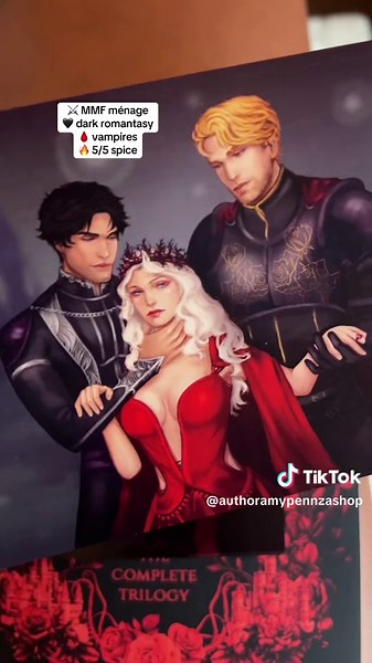 Dark Romance Trilogy: MMF Ménage Vampire Fantasy
