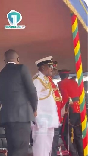WATCH: President Mahama the Commander In Chief Arrives at Ghana Military Academy for Graduation Parade #fellowghanaianztv | Fellow Ghanaianz TV