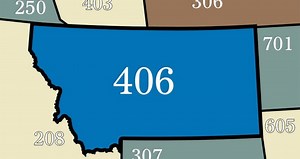 Area code 406