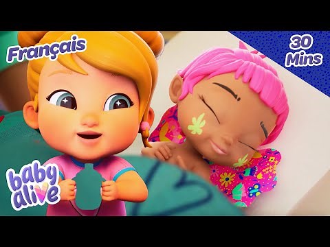 Sous Les Étoiles | Vidéos pour bébés | Baby Alive Français ⭐️ Dessin Animé Pour Bébé