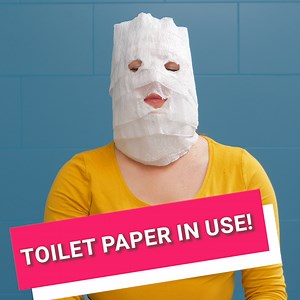 1.5K views | Who knew toilet paper can make you feel pretty! | Fabiosa Digest | Facebook