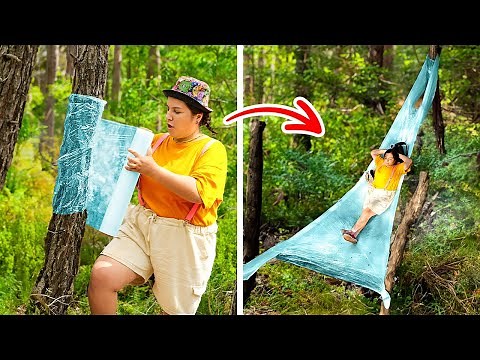 Cool Camping Ideas And Hacks To Survive in the Wild 🌳🌲