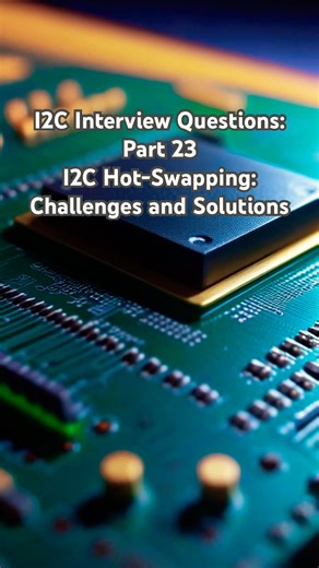 I2C Interview Questions: Part 23. I2C Hot-Swapping: Challenges and Solutions