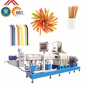 [Hot Item] Eco Straw Processing Line Edible Drinking Tube Rice Straw Making Machine