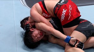 UFC on ESPN 55 video: Ivana Petrovic submits gritty Liang Na with... rear-naked arm-triangle choke?
