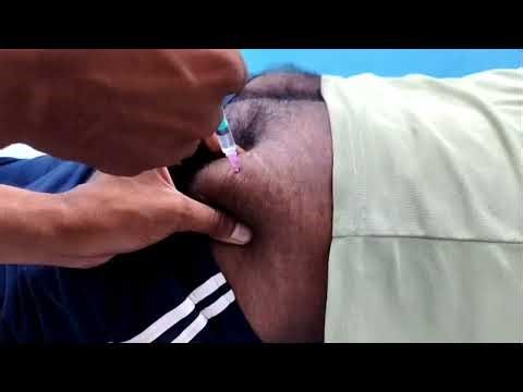 How To Give An Intramuscular Injection Vitamin D3#How To Patient Sugar Tb Patient Vitamind3 I'm Uses