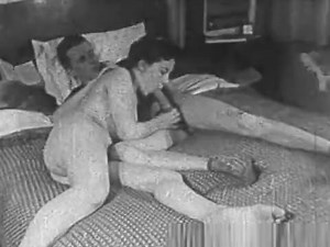 Authentic Vintage Porn 1950s Shaved Pussy, Fuck