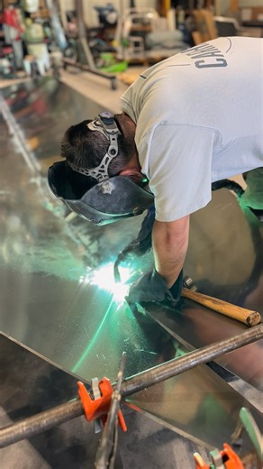 Another week, another step forward in our latest aluminum build. This week we’re cutting, tacking, and welding the base — starting with the keel, the backbone of the boat, and laying out the stringers that reinforce the hull and keep everything square and true. Because this build is larger than most, we’re adding extra bracing and taking time to double-check every alignment before final welds. Each tack, weld pass, and measurement helps ensure strength, balance, and performance once it hits the 