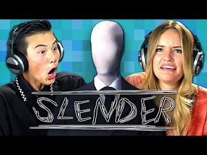 Slender - Teens React To Horror Games