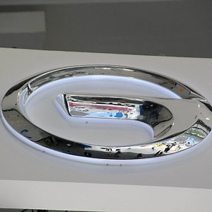 [Hot Item] Goodbong Outdoor Business LED Brand 3D Design Car Logo LED Sign