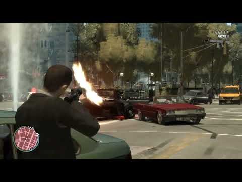 GTA 4 - Hotel Clan Massacre + Six Star Escape