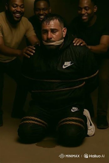 Muscle man bound and gagged (part 1)