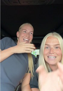 Twin sisters duet: Kaylee Brice singing and twin talk