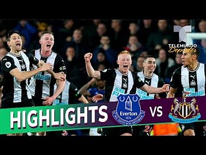 Everton vs. Newcastle 2-2 Goals & Highlights | Premier League | Telemundo Deportes