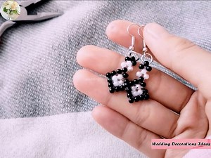 19K views · 1.1K reactions | How to Make Very Easy Seed Beads Earrings | Wedding Decoration Ideas | Facebook