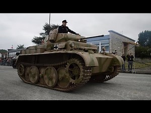 Panzer II Luchs driving - Saumur 2016