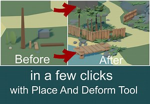 Place and Deform Tool for Maya