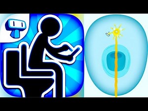 TOILET TIME - Mini Games to Play in the Bathroom!! (iPhone, iPad, iOS, Android Game)
