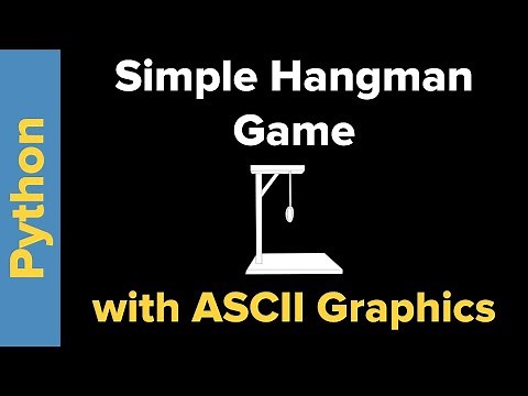 Simple Hangman Game with ASCII Graphics