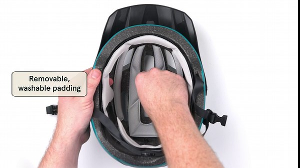 Retrospec Rowan Mountain Bike Helmet with Adjustable ErgoKnob Fit System - 14 Ventilation Ports, Removable Visor & EPS Foam Interior - Lightweight MTB Protection