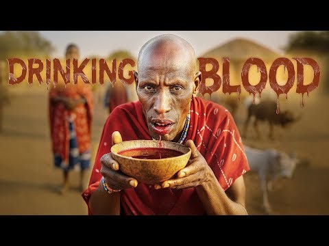 They Are Addicted to Drinking Blood | Most Disturbing African Breakfast I’ve Ever Seen