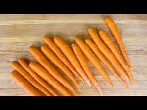 Baked carrots with dill