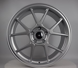 [Hot Item] Alloy Wheel Rims for Car Flow Forming Wheel Aftermarket Machine Black Silver
