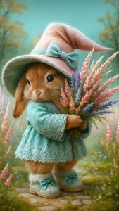 It’s the season of blooming fragrant heather, hot tea… And, of course, love with the taste of ripe apples, misty mornings, and a touch of longing for the summer gone. And one more thing — I don’t wait for someone to give me flowers, I give them to myself ❤️🐰🍂🍁 | Bunny and Co