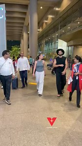 New Reel Jodi Dhvani bhanushali and ashim gulati Back To Mumbai Spotted At Airport After Their Upcoming Movie Kahan Shuru Kahan Khatam Promotion #KahanShuruKahanKhatam | Varinder Chawla