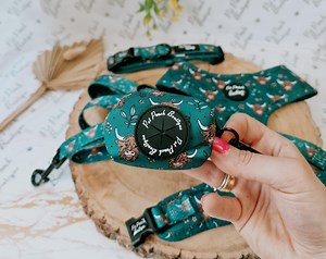 Happy Highland Cow Dog Poo Bag Holder *FREE Roll of Poo Bags - Etsy