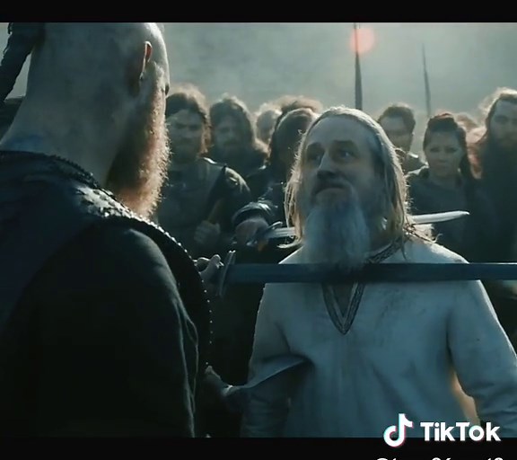 Ecbert Emotionally Reflects on Ragnar's Legacy