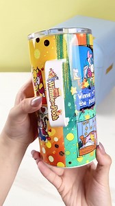 Want full-wrap Prints on 20oz Sublimation Coffee Mugs?🐻🍯 Here are some sublimation tips: ✔️ Use the correct straight mug template ✔️ Wrap tight for a seamless finish ✔️ Don't forget add shrink wrap film and binder clips ✔️ Hot peel the shrink wrap film after printing Look at the Bright Yellow Colors! Comments "20oz Mugs", then we'll send you the link for purchase and free full wrap template. #sublimation #crafts #diy #SmallBusiness #pydlife #20ozsublimationmugs #sublimationmugs | PYD Life