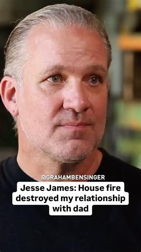 33K views · 2.8K reactions | Jesse James on the house fire that led to a heated clash with his dad and pushed him to leave home. #jessejames #fatherson #lifechallenges | Graham Bensinger | Facebook