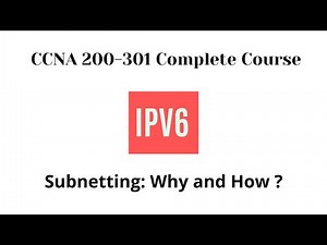 IPv6 Subnetting : Why and How
