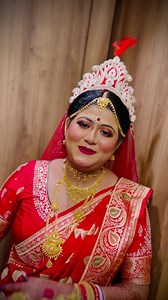 111K views · 2K reactions |  Real bride  #realbride #professionalmakeupartist #bridalmakeup #hdmakeup #shopaarel #makeupforever #hudabeauty #bengalibride #transformation #professionalmakeup | Makeover by Sayani | Facebook