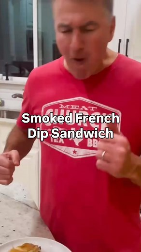 Smoked French Dip Sandwiches #wildforkgrillmasters | Mandi Grote Lutz