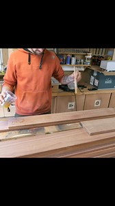 Sublimer des lammes de terrasse en Cumaru pour en faire du parement intérieur. #bois #terrasse #cumaru #sdb #rubio #bosch #parement @boschprofessionaleurope @rubiomonocoatfrance | Petitcopeau