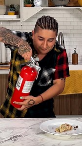 6.2K views · 11 reactions | Chriz Ortiz (@itzchrizortiz) + Mario Aguilar (@marioaguilarmg) take on the Los Picantes spicy taco challenge. Can this social media superstar finish the 5 flaming hot tacos from hell??? | Tasty UK | Facebook