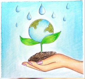 5.4K views · 158 reactions | Save Nature Save Earth Drawing for Beginners | Drawing Book | Facebook