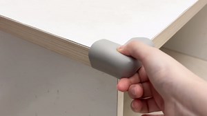 Baby Proof Edge Corner Protector, 6.56FT 0.47''Th L-Shape Furniture Corner & Edge Safety Bumpers with 6 Corners, Pre-Taped, Soft NBR Rubber Foam Desk Edge Cushion Wall Corner Protector（Black）