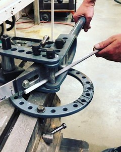 IN THE SHOP: Hand bending a triangle arm. #percussion #triangle | Grover Pro Percussion
