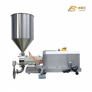 [Hot Item] Semi-Automatic Rotary Lobe Pump Filler Liquid Oral Filling Machine with Hopper